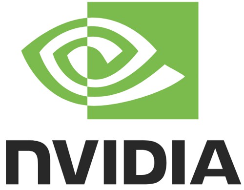 logomarca nvidia placa tecnologia grafica cor verde